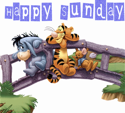 Eeyore And Tiggler – Happy Sunday