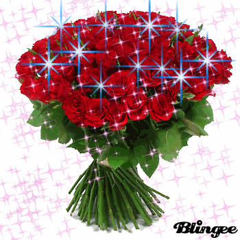Flowers  on Http   Www Glitters123 Com Flowers Rose Bouquet Blingee