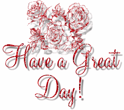 have a great day glitter graphics