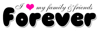 I Love My Family And Friends-G123037