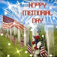 Free Memorial Day Graphics - Animations