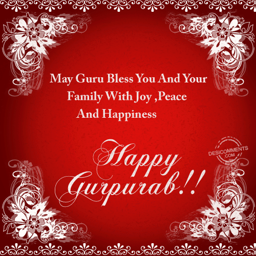 Peace And Happiness On Happy Gurpurab